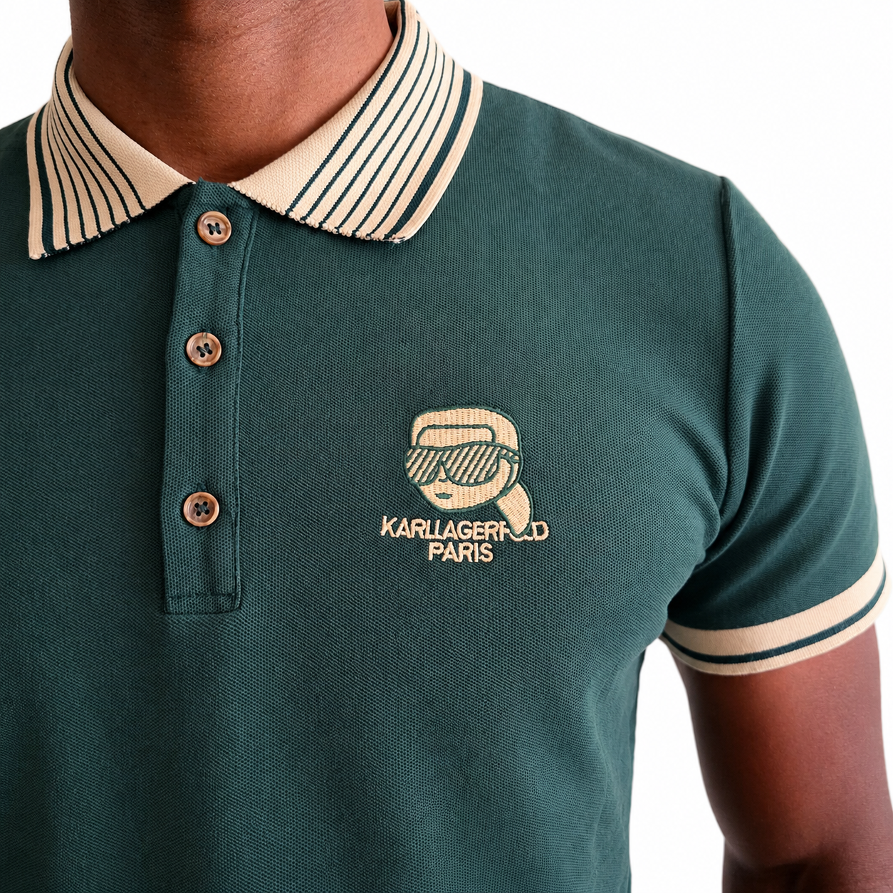 2ab41ca7-aaa8-426d-8864-2f108c9486b6 Karl Lagerfeld Paris Men's Ikonik Polo Shirt - Image 3