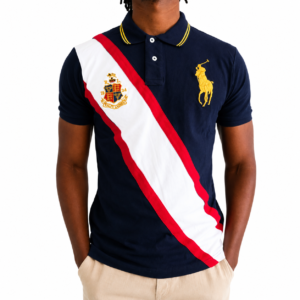 Polo Ralph Lauren Custom Slim Fit Big Pony Sash & Crest Polo Shirt