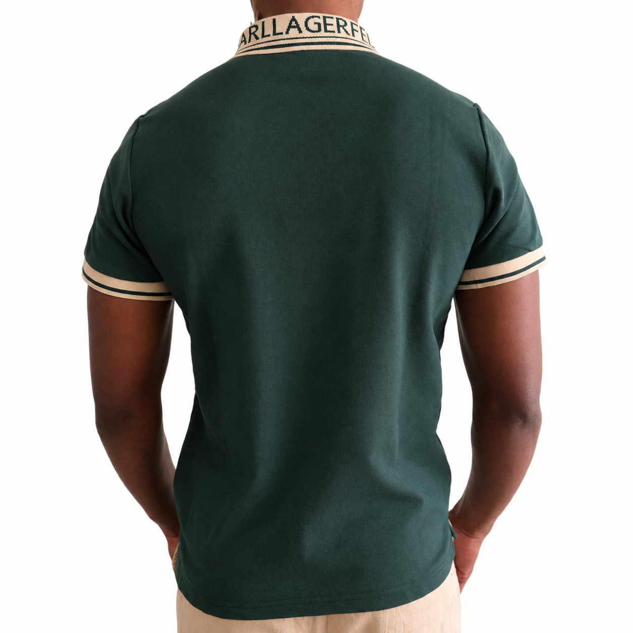 9ddf30e7-35f3-49bb-9fcd-9a2fdd36b366 Karl Lagerfeld Paris Men's Ikonik Polo Shirt - Image 2