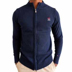 Tommy Hilfiger Men's Essential Cotton Zip-Thru Cardigan